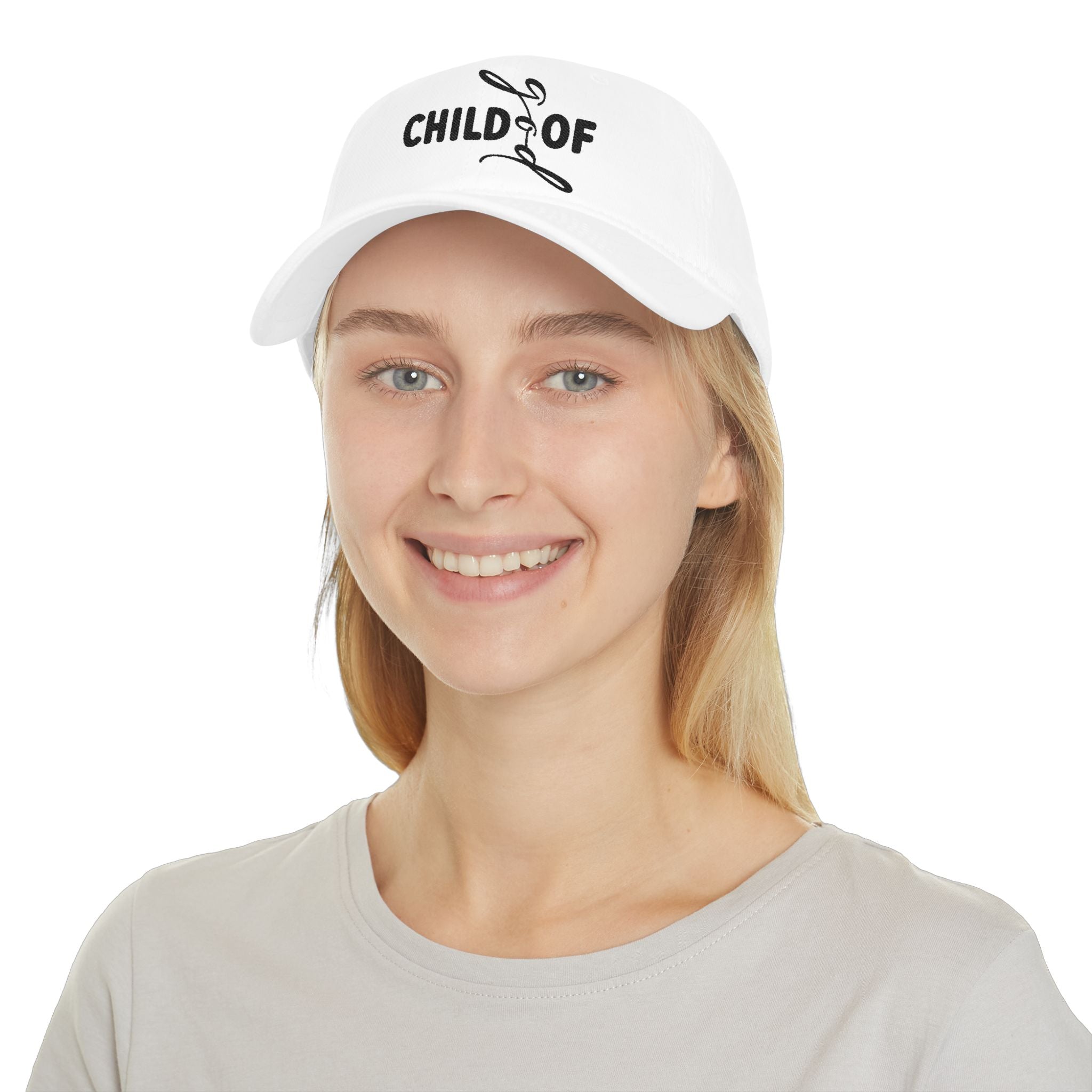 Child of God Low Profile Baseball Cap Faith-Inspired Adjustable Hat