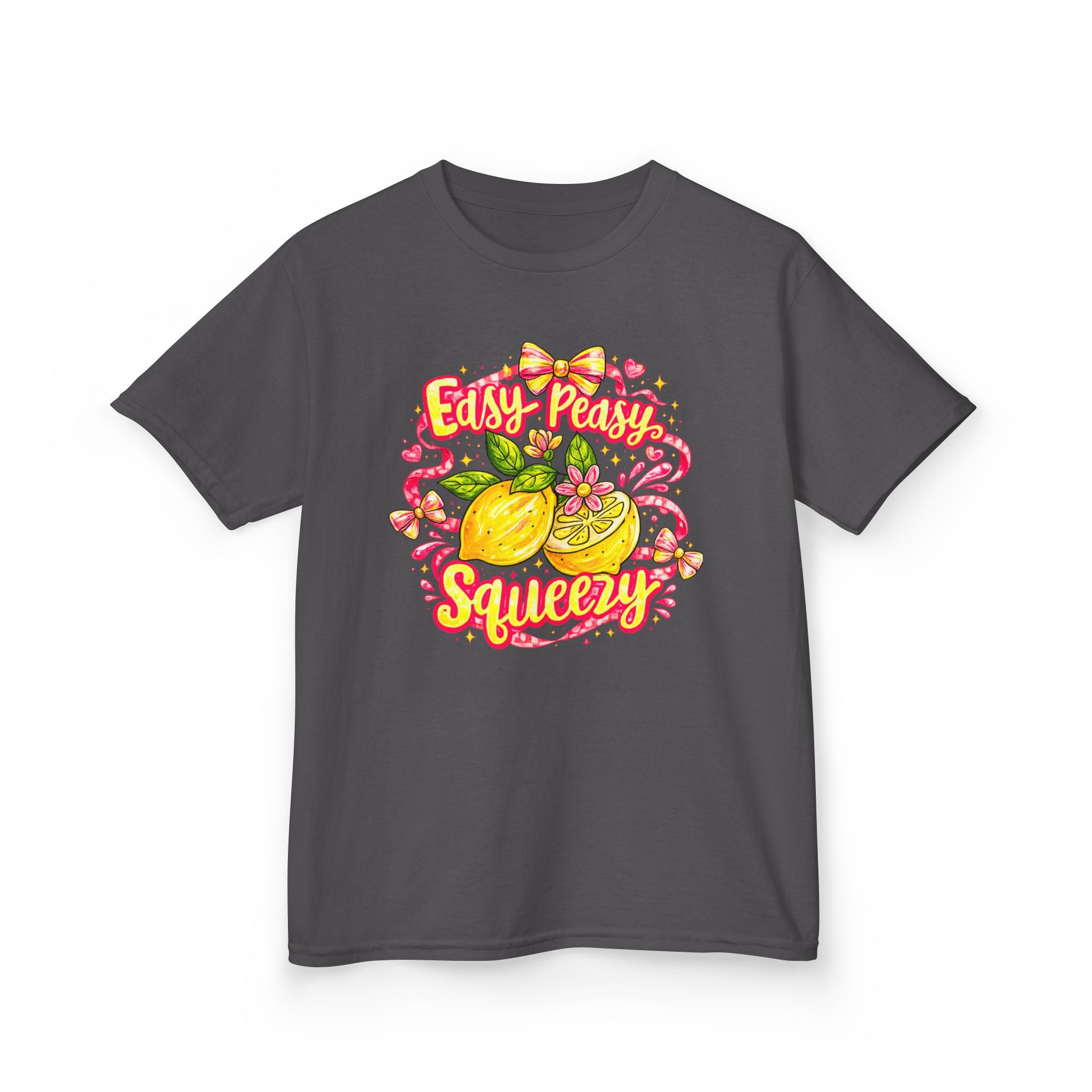 Kids T‑Shirt – "Easy Peasy Squeezy"  Fruit Graphic Tee