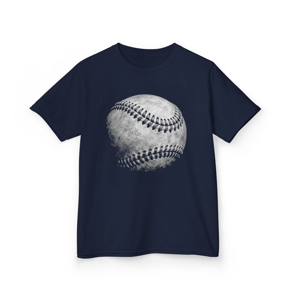 Kids Baseball Tee  Vintage Softball Graphic Shirt for Young Players