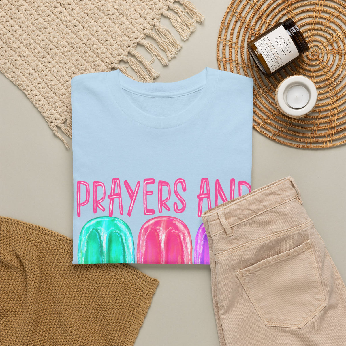 Prayers and Popsicles Tee Adult