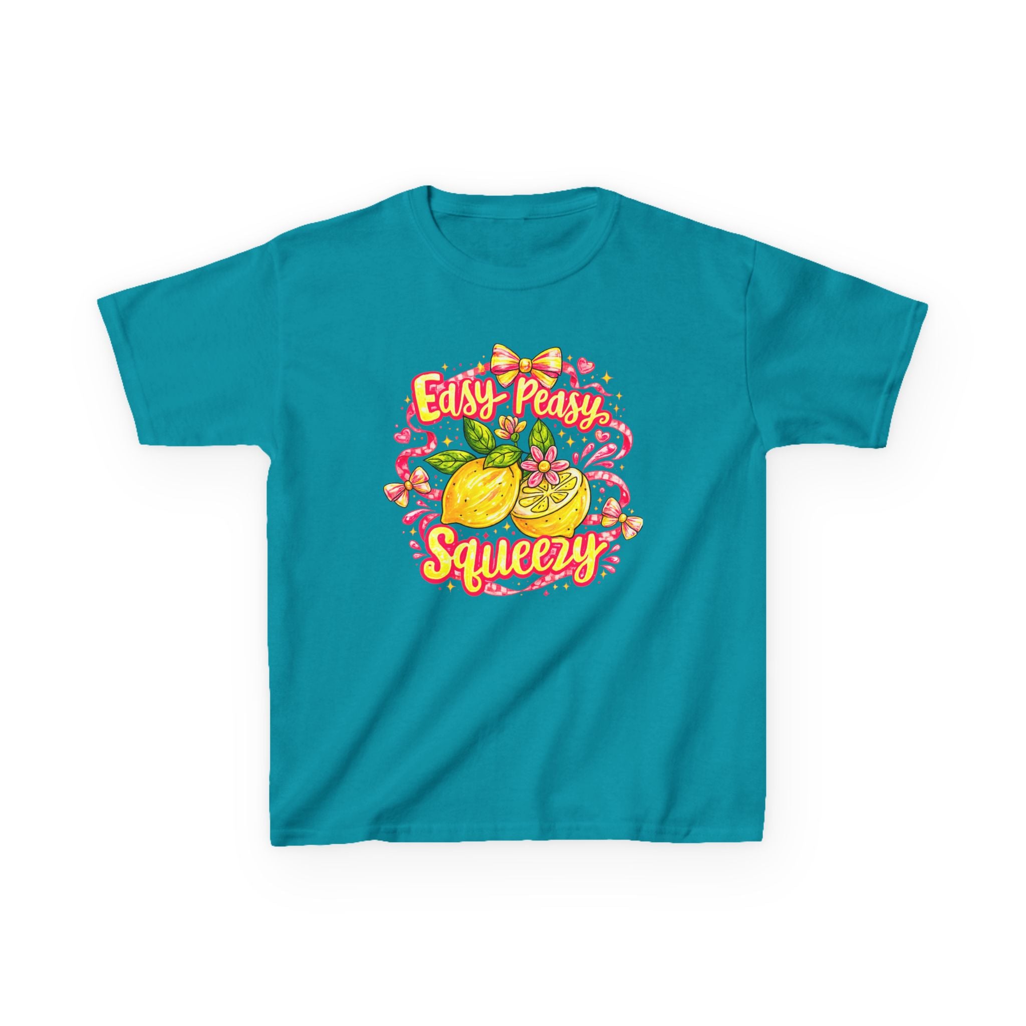 Kids T‑Shirt – "Easy Peasy Squeezy"  Fruit Graphic Tee
