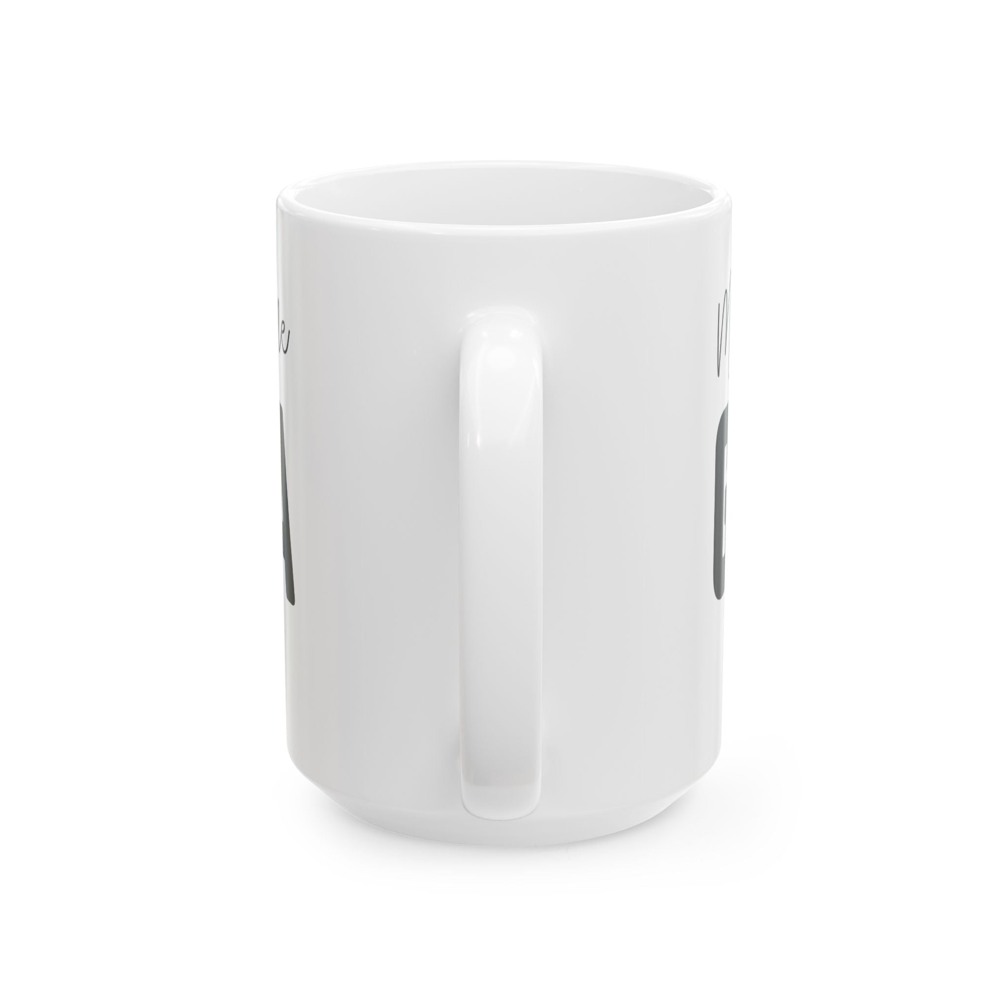 Grandma Ceramic Mug  "My Favorite People Call Me Grandma" Heart Coffee Cup (11oz & 15oz)