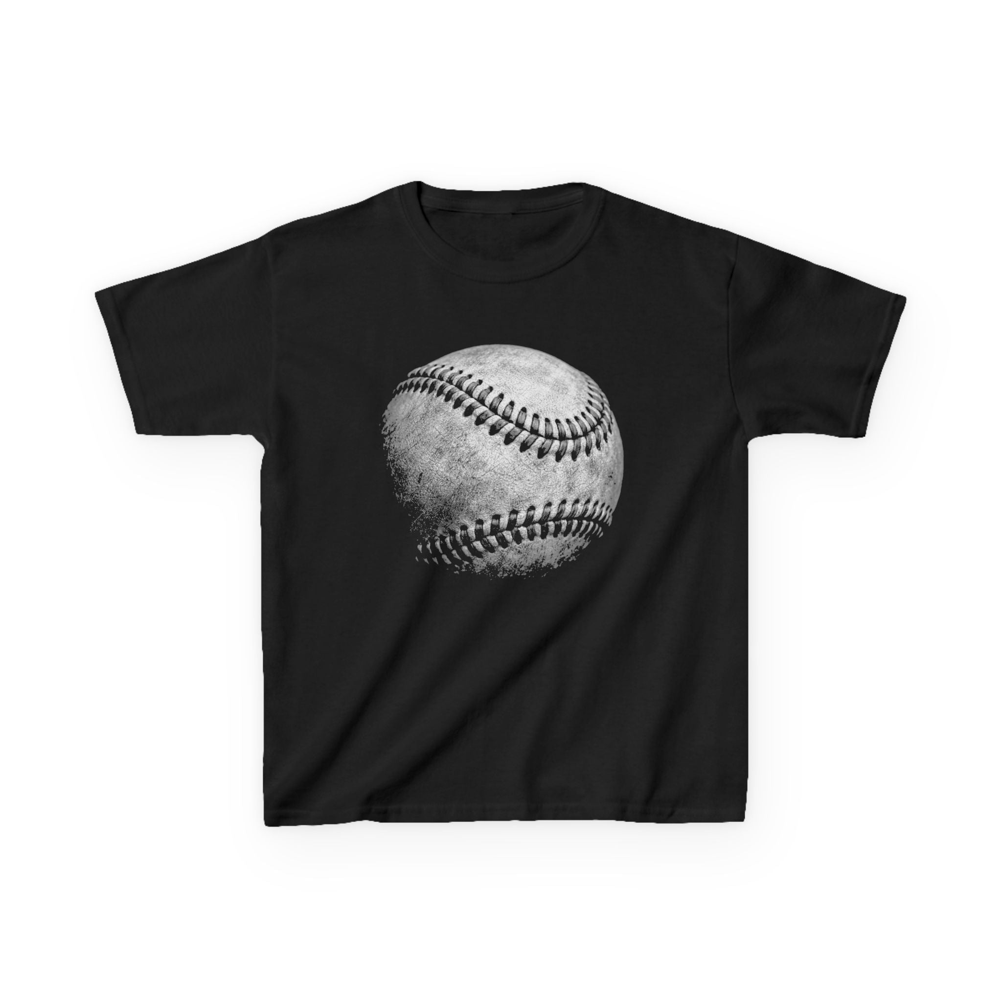 Kids Baseball Tee  Vintage Softball Graphic Shirt for Young Players