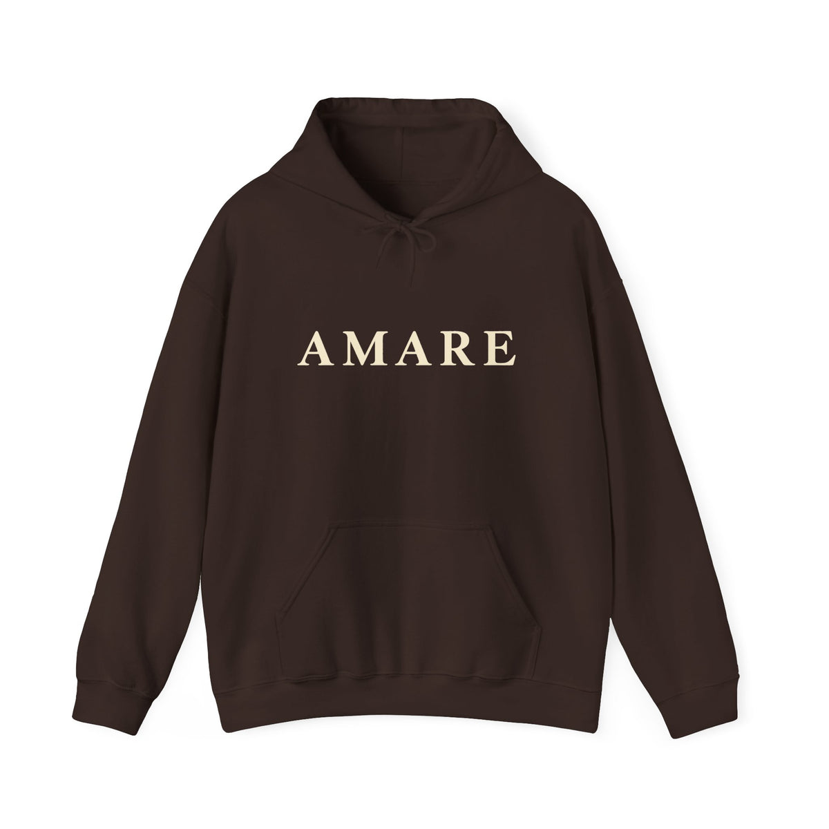 Amare 'Love Serve Grow' Hoodie – Minimalist Inspirational Pullover
