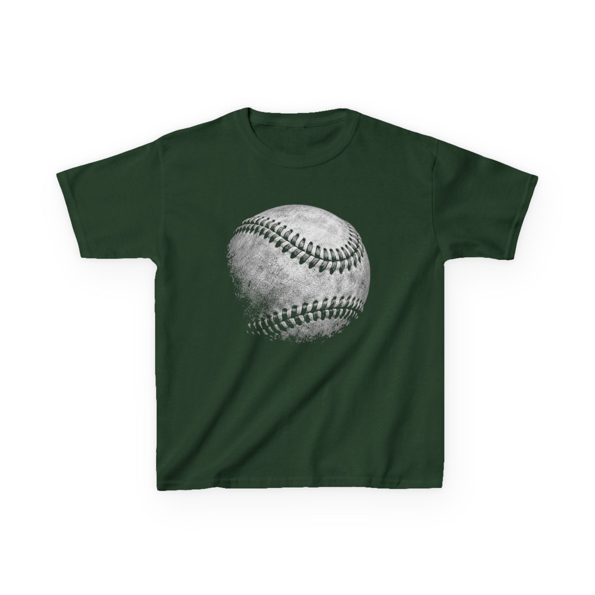 Kids Baseball Tee  Vintage Softball Graphic Shirt for Young Players