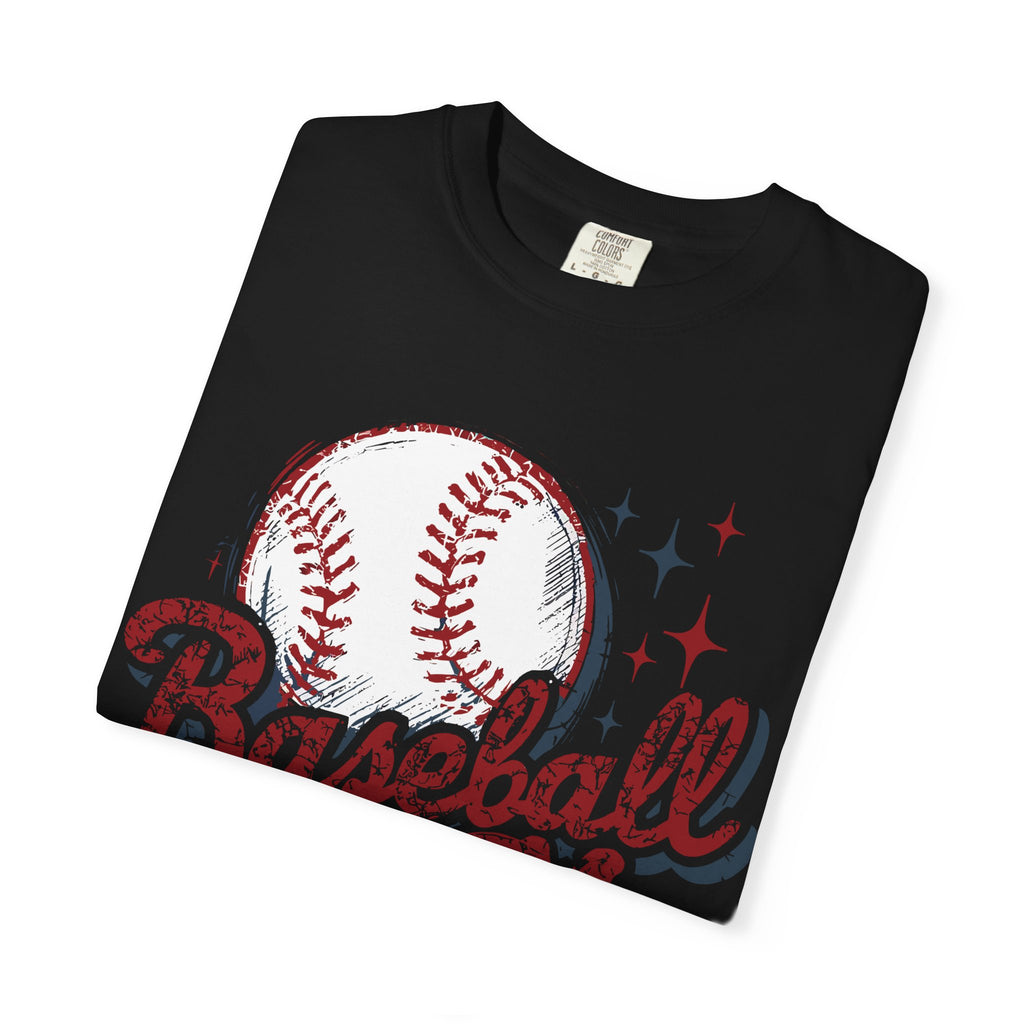 Baseball Mom T-Shirt — Vintage Baseball Graphic Tee for Proud Moms