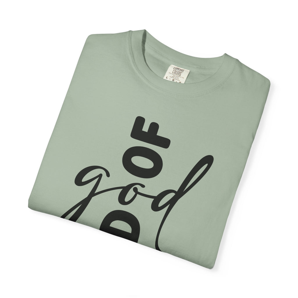 Child of God T-Shirt — Vertical Script Faith Tee