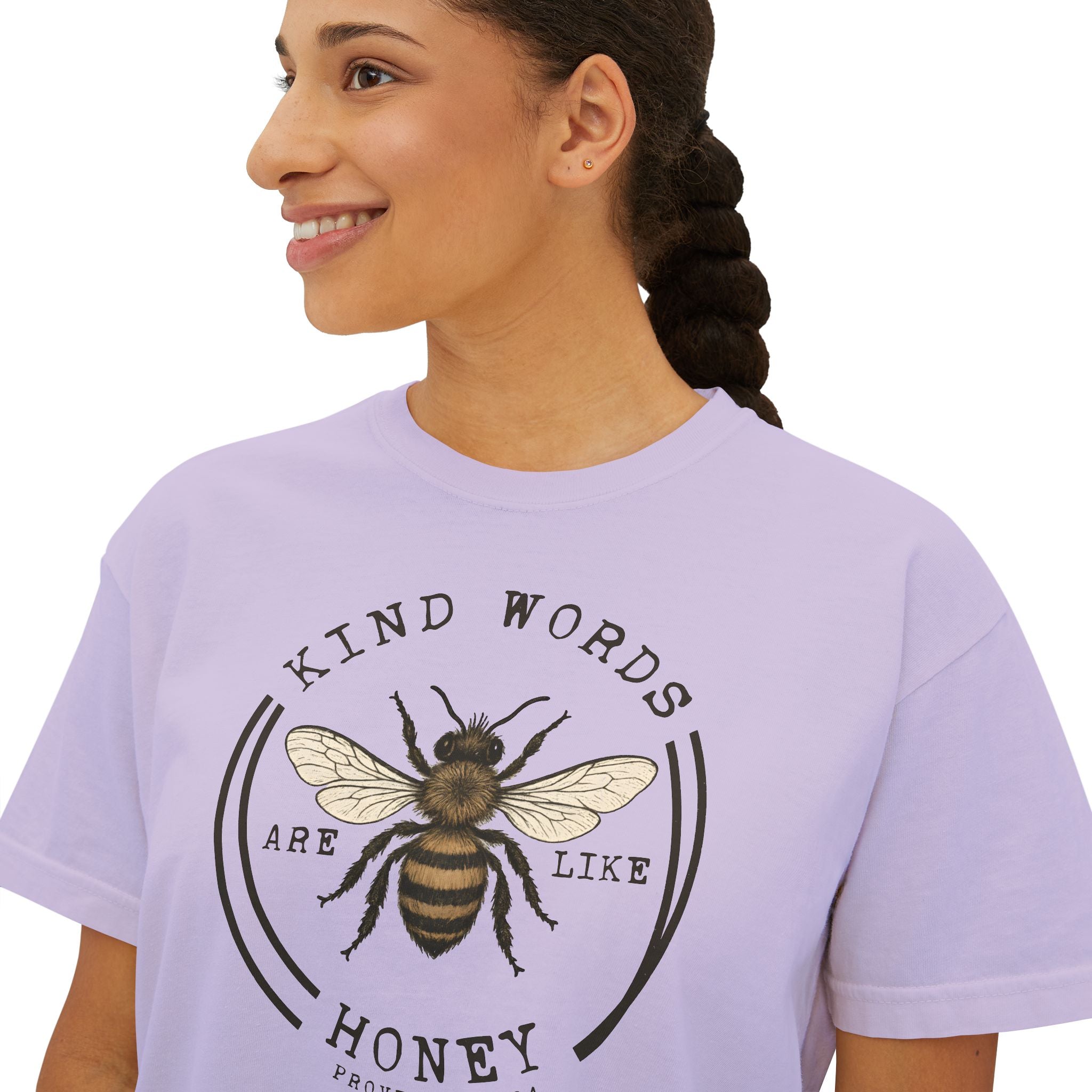 Kind Words Are Like Honey Bee Graphic Tee