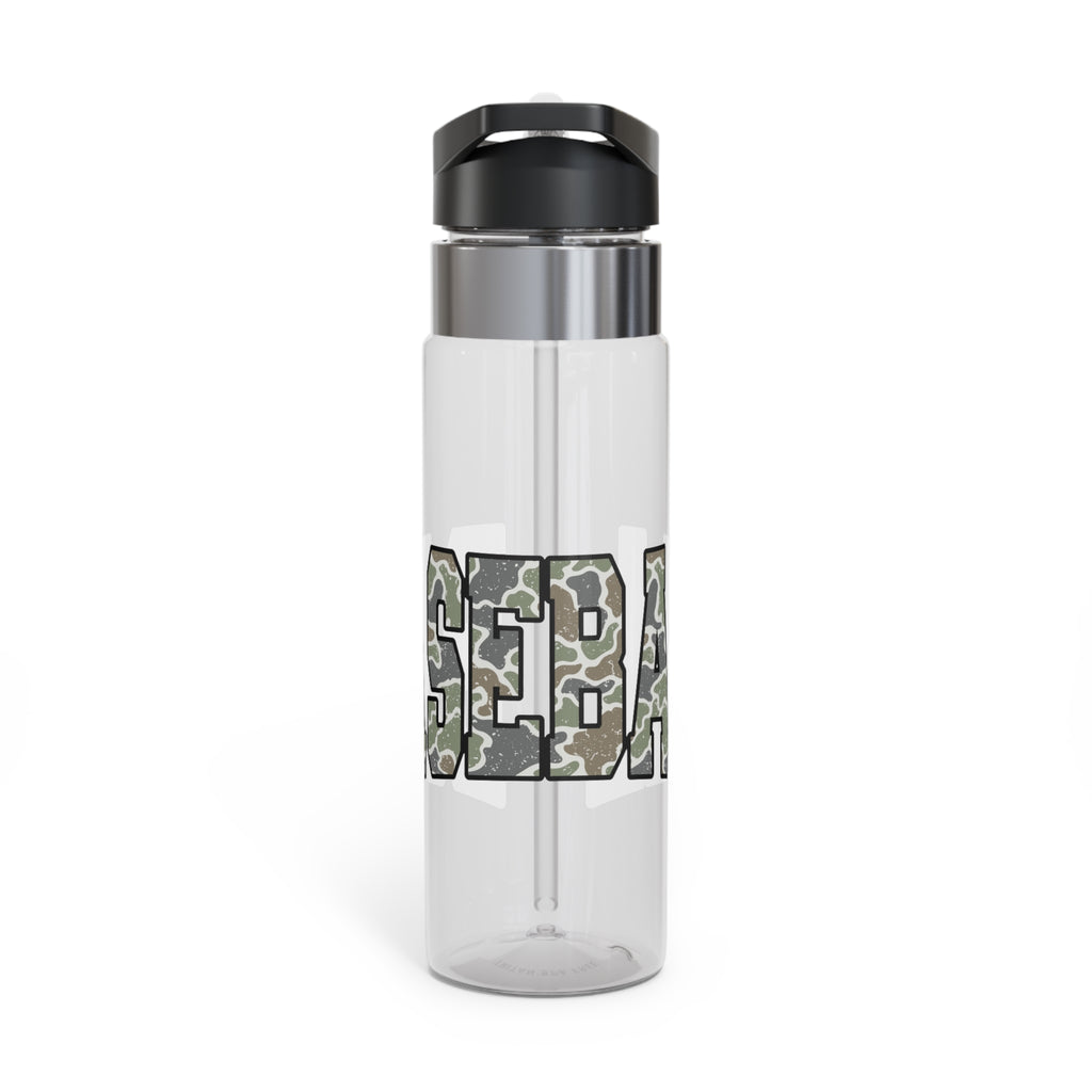 Camo Baseball 20oz Sport Bottle