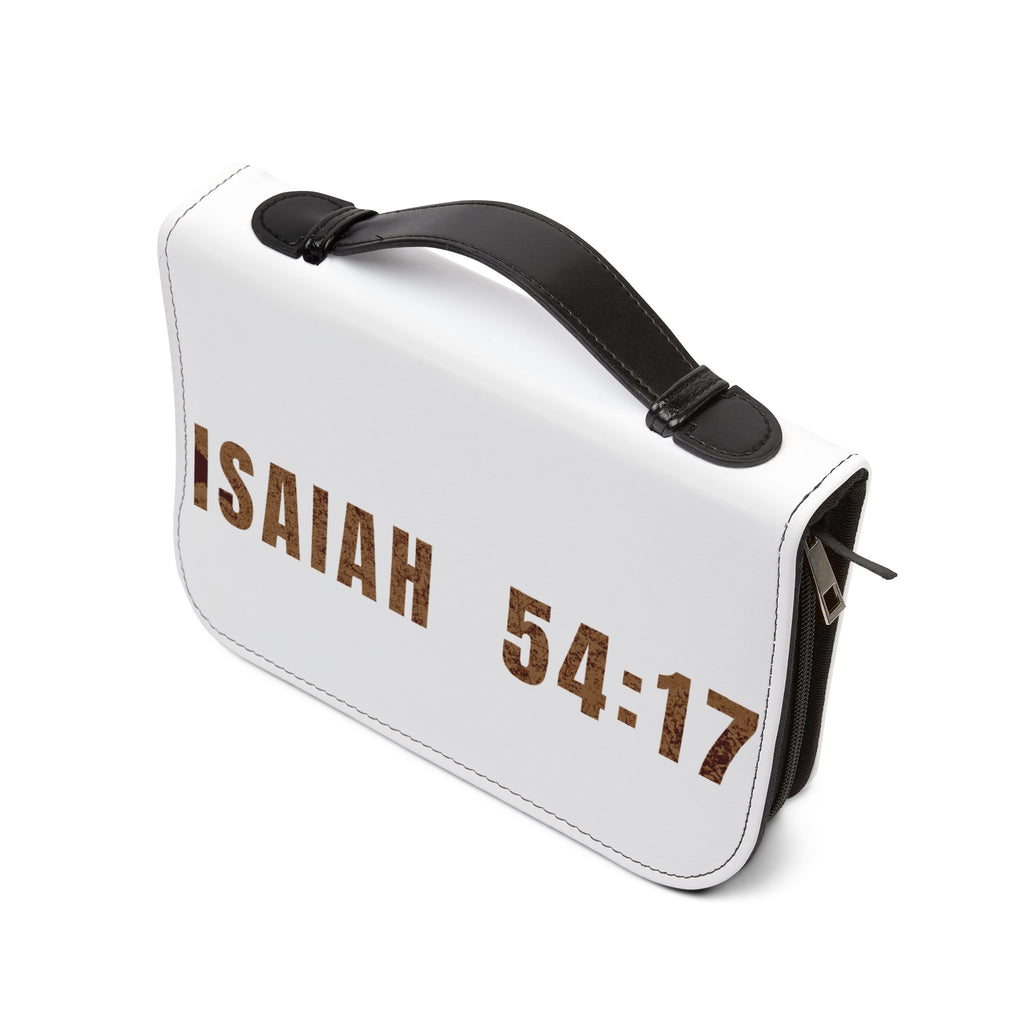 Bible Cover — "No Weapon Formed Shall Prosper" Isaiah 54:17