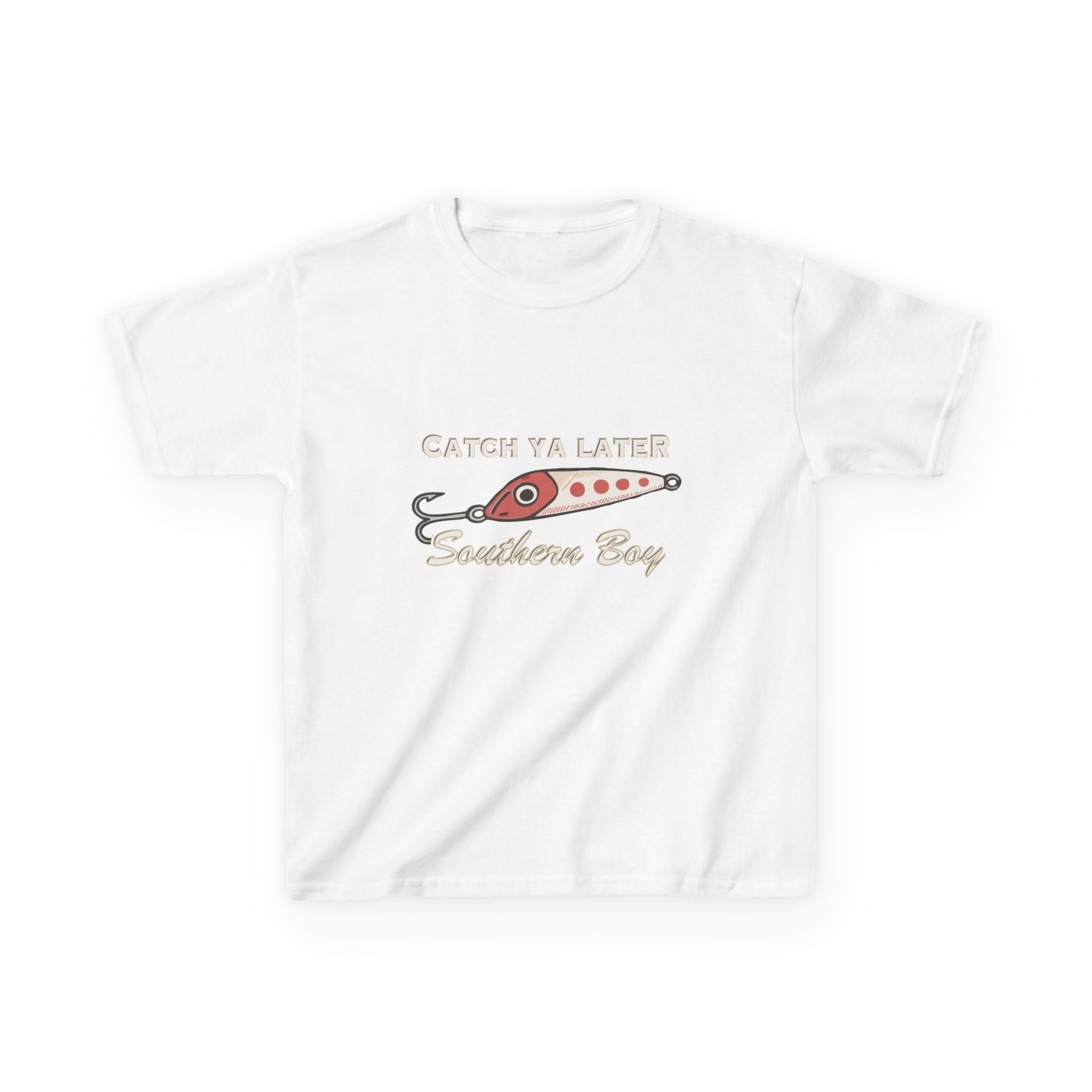 "Catch Ya Later Southern Boy" Fishing Lure Tee
