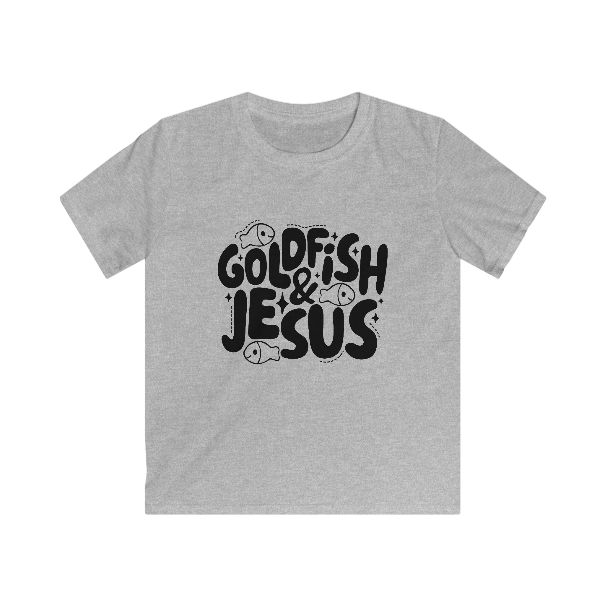 Kids Tee — "Goldfish & Jesus"