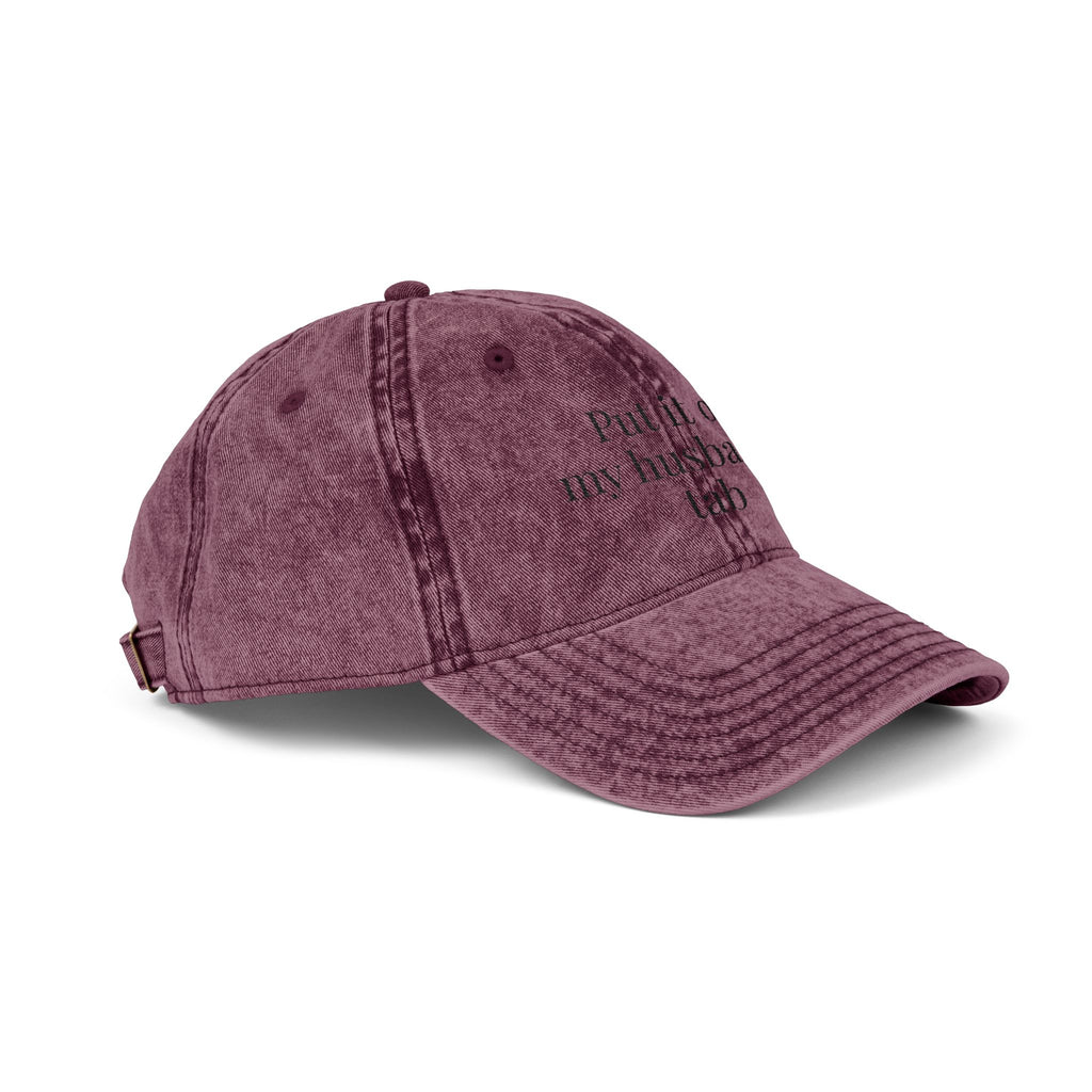 Vintage Cap (Embroidery)