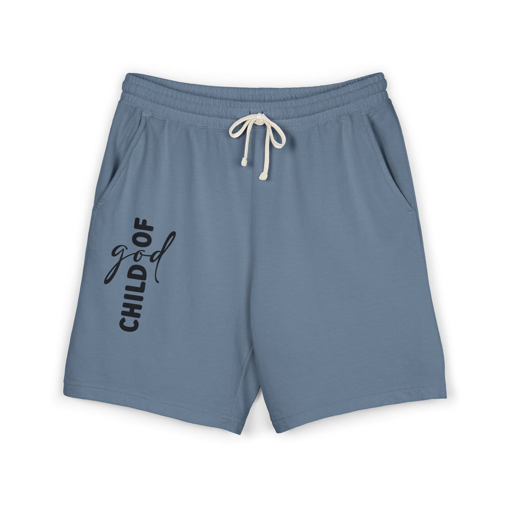 Faithful 'Child of God' Sweat Shorts  Lightweight Fleece Religious Lounge Wear