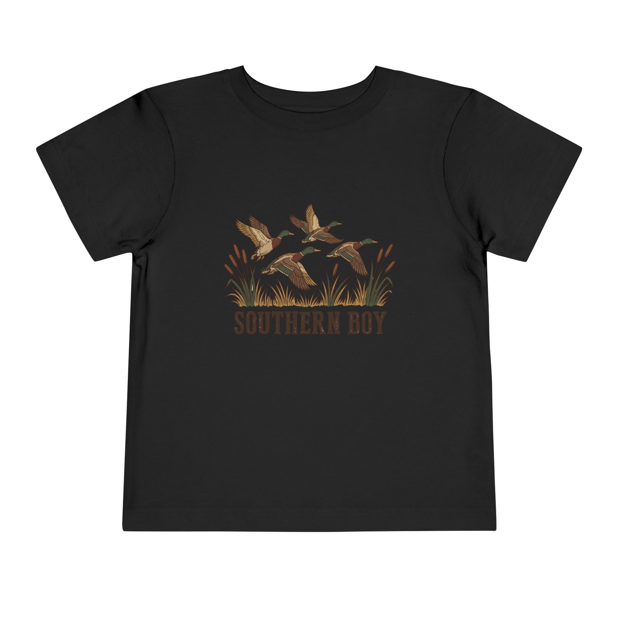 Toddler Tee — "Southern Boy" Duck Hunting Graphic