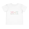 Toddler Tee — "Child of God" Pastel Bows