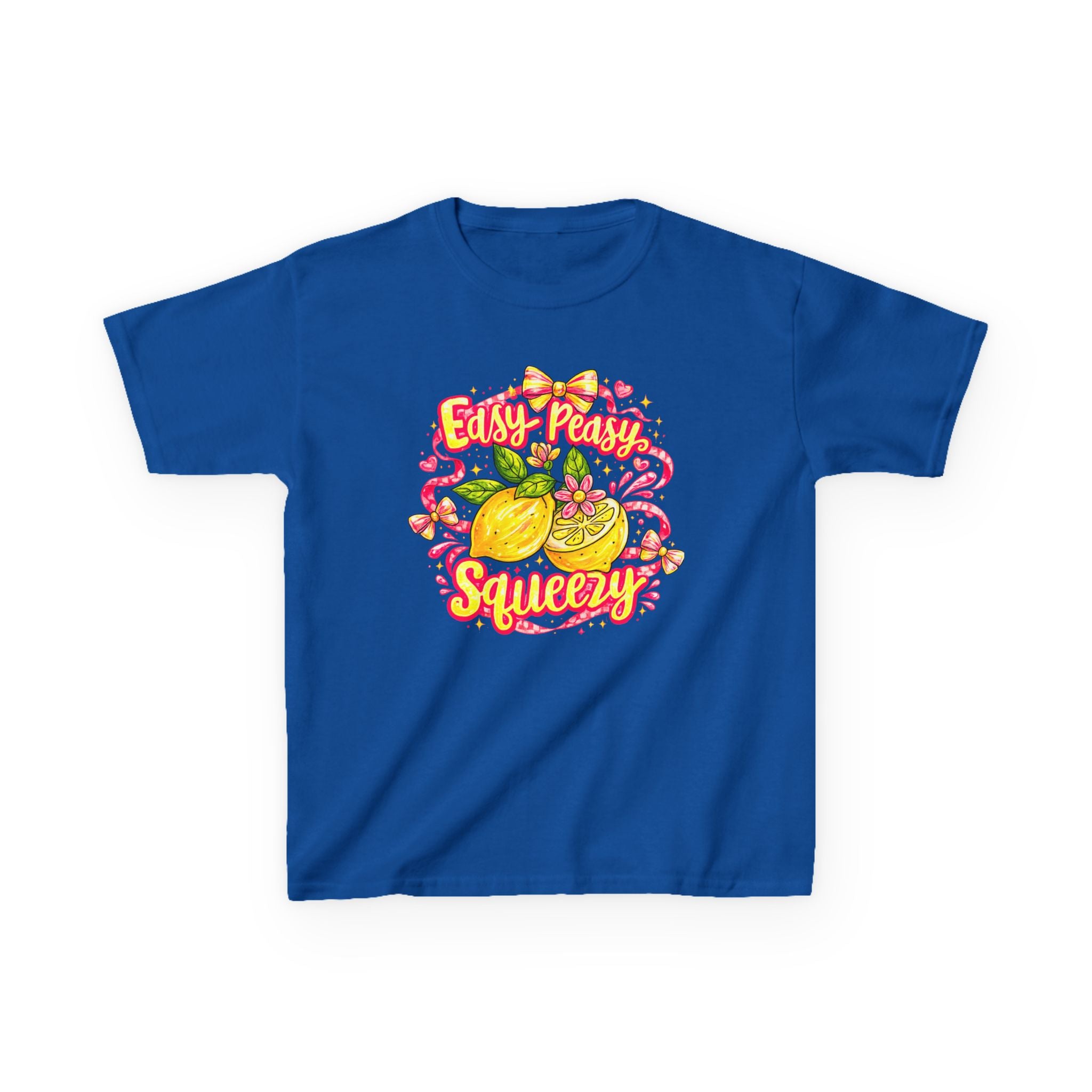 Kids T‑Shirt – "Easy Peasy Squeezy"  Fruit Graphic Tee