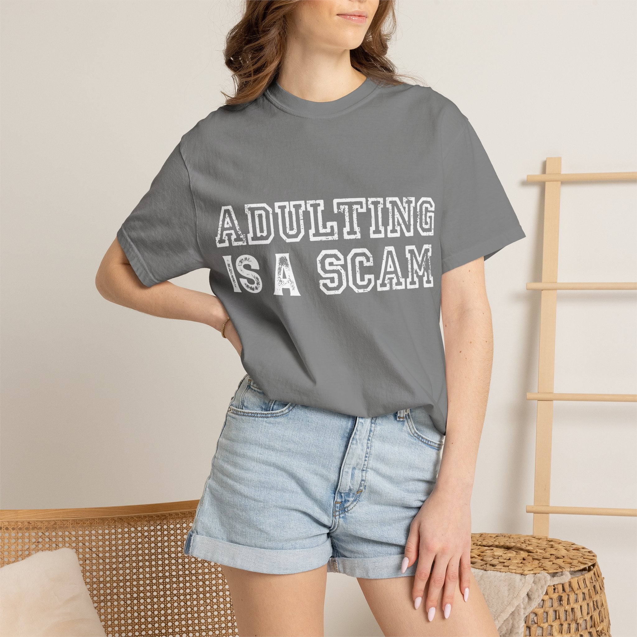 Adulting Is A Scam T-Shirt