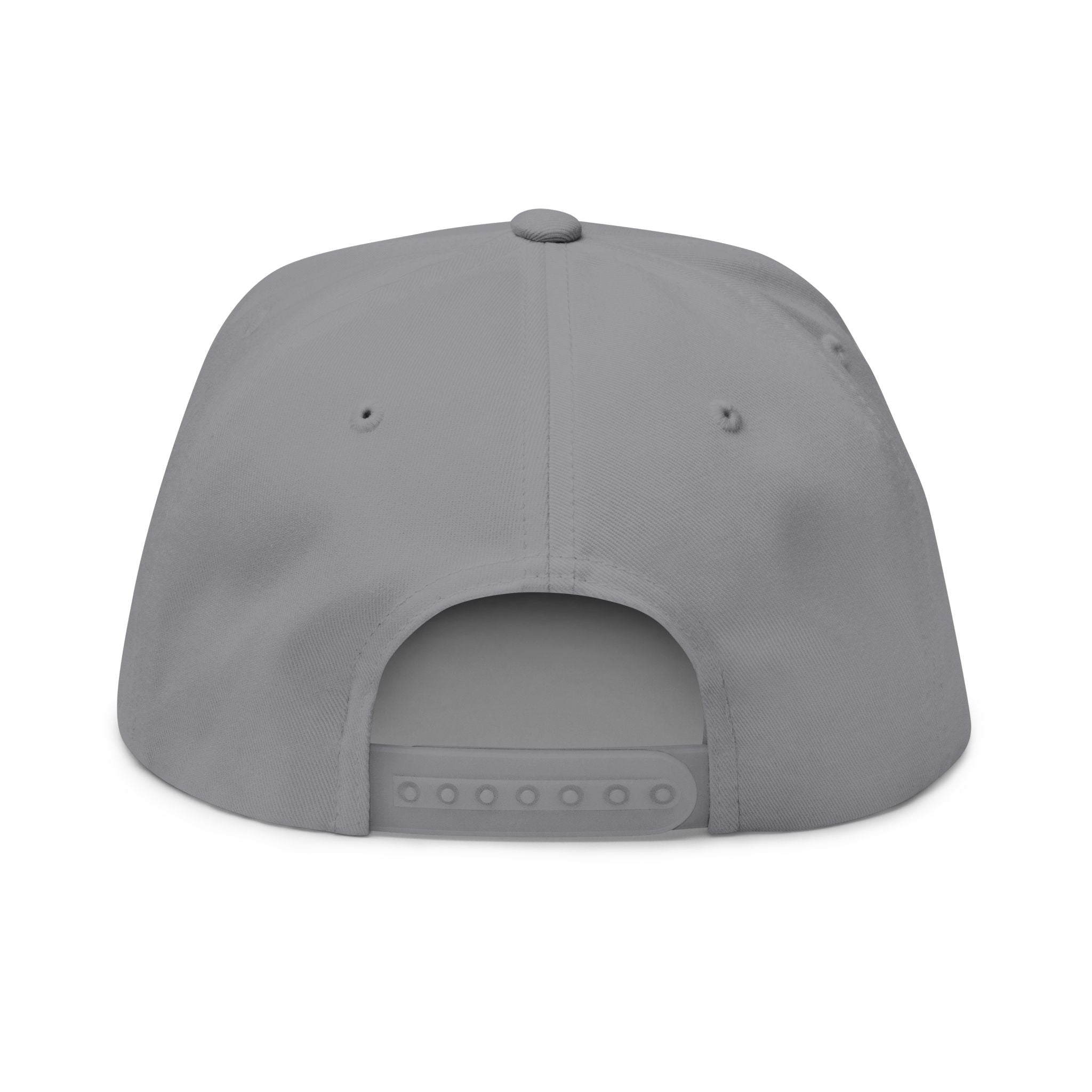 Embroidered Flat Bill Cap — "Child of God" Script Logo