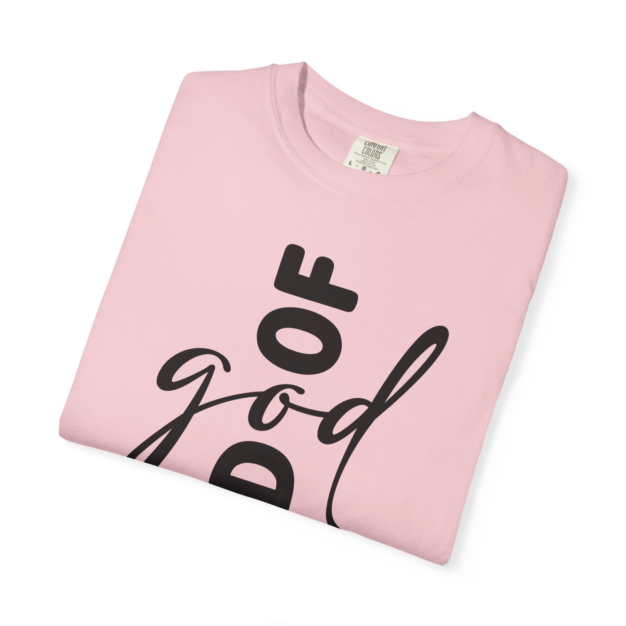 Child of God T-Shirt — Vertical Script Faith Tee