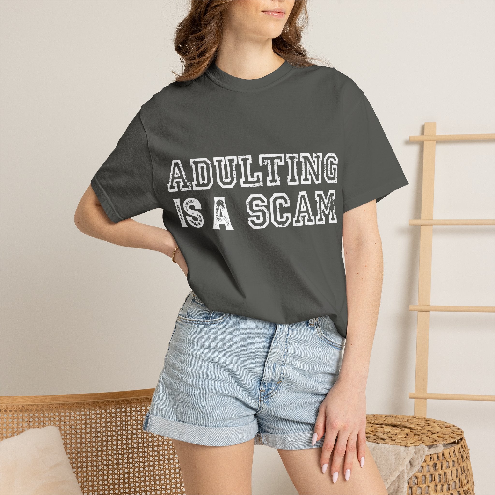 Adulting Is A Scam T-Shirt