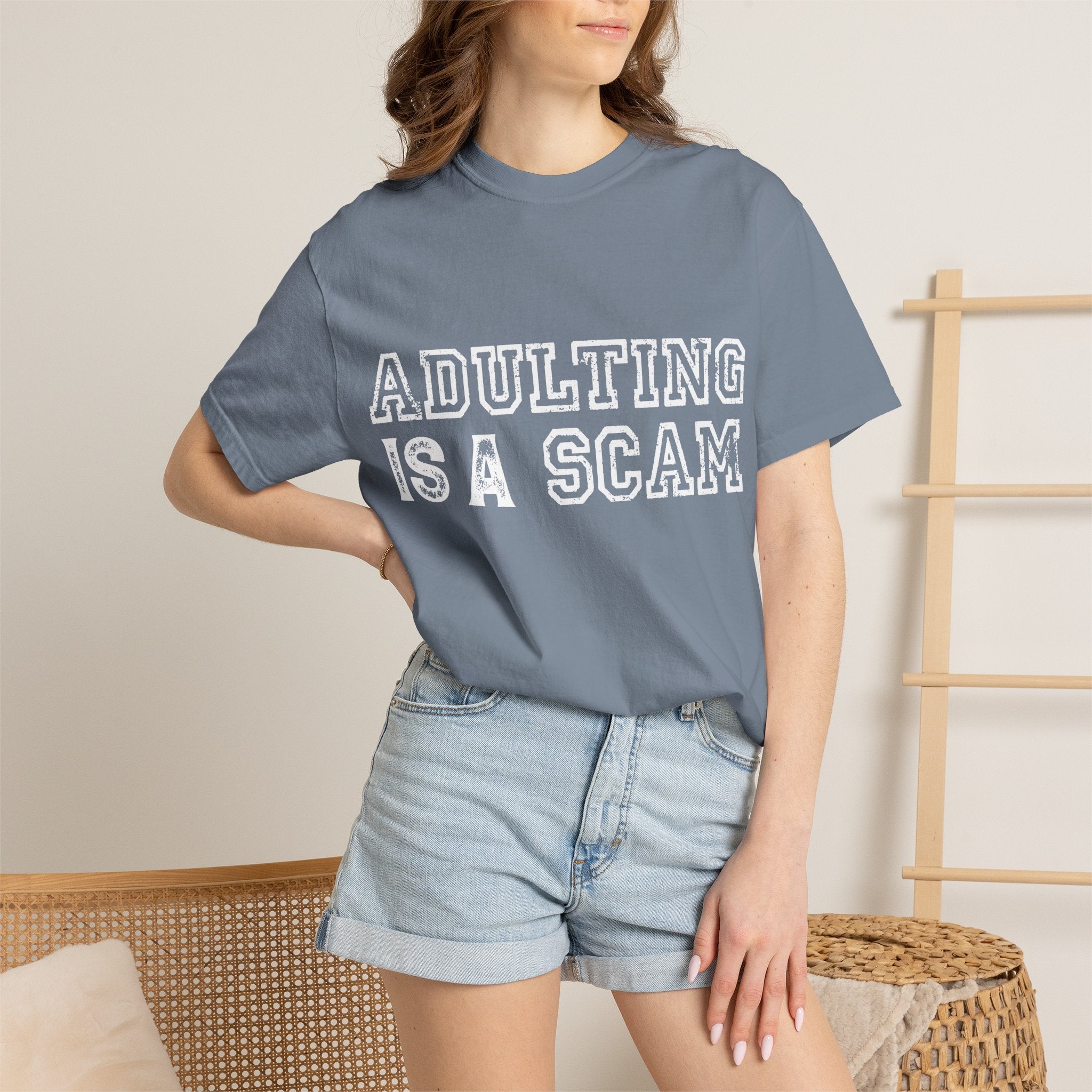 Adulting Is A Scam T-Shirt