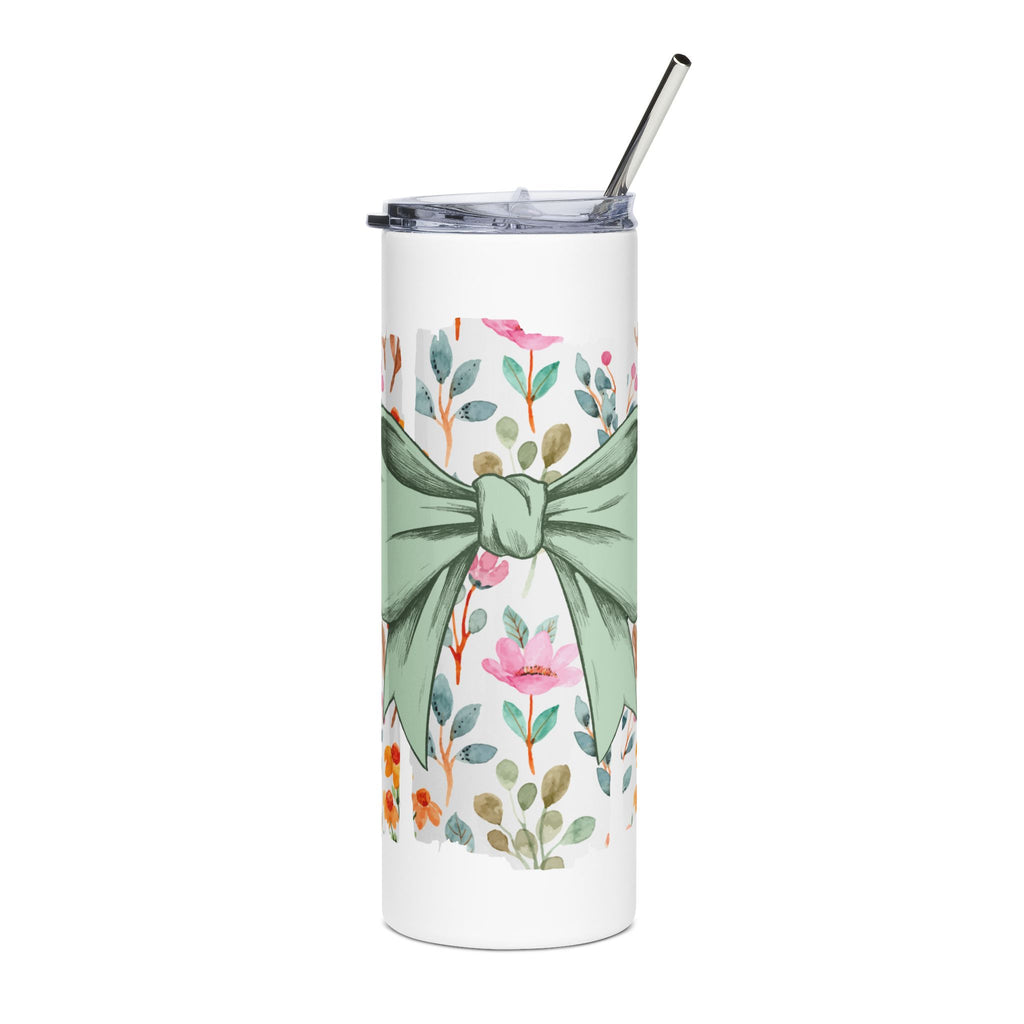 Green Bow Stainless Steel Insulated Travel Cup