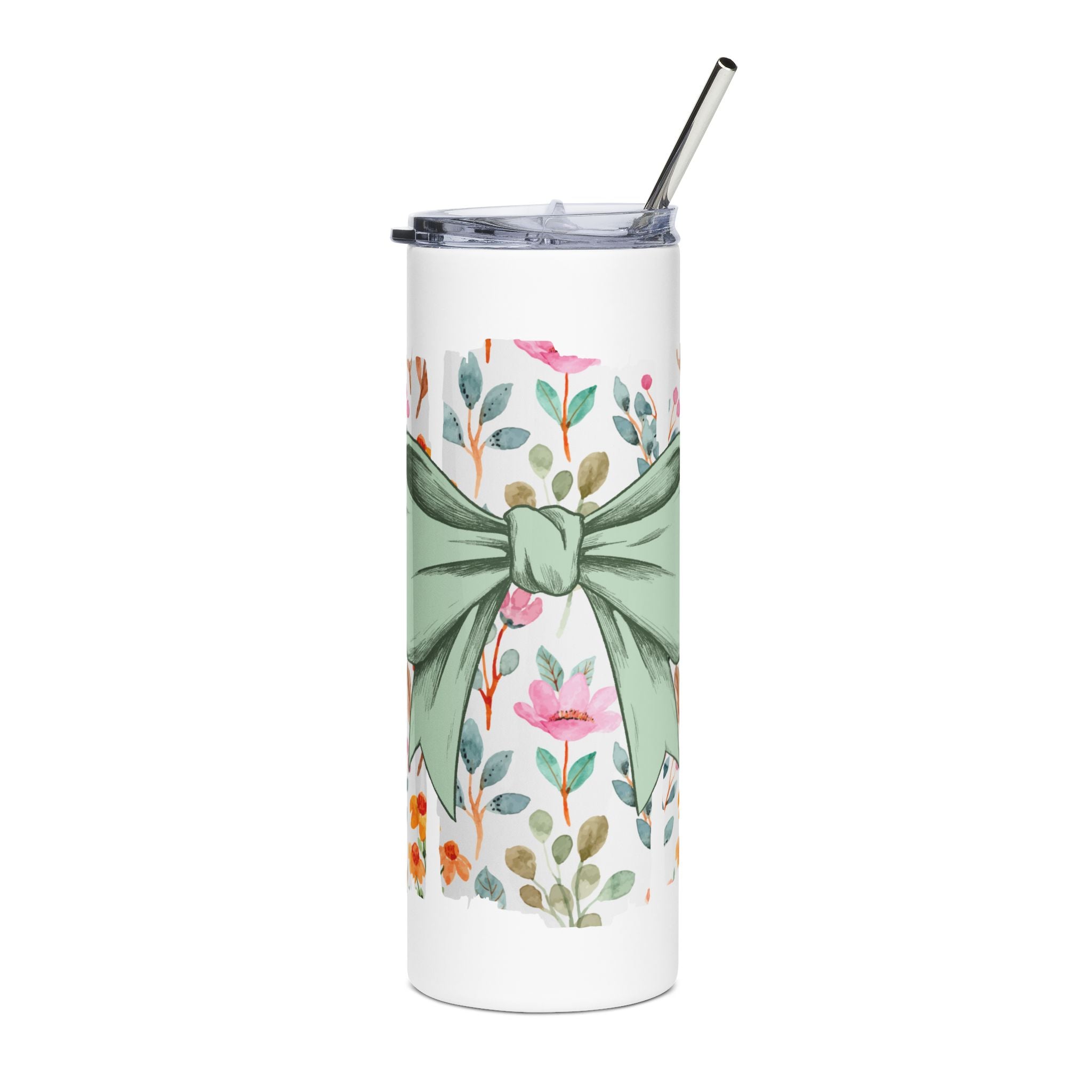 Green Bow Stainless Steel Insulated Travel Cup