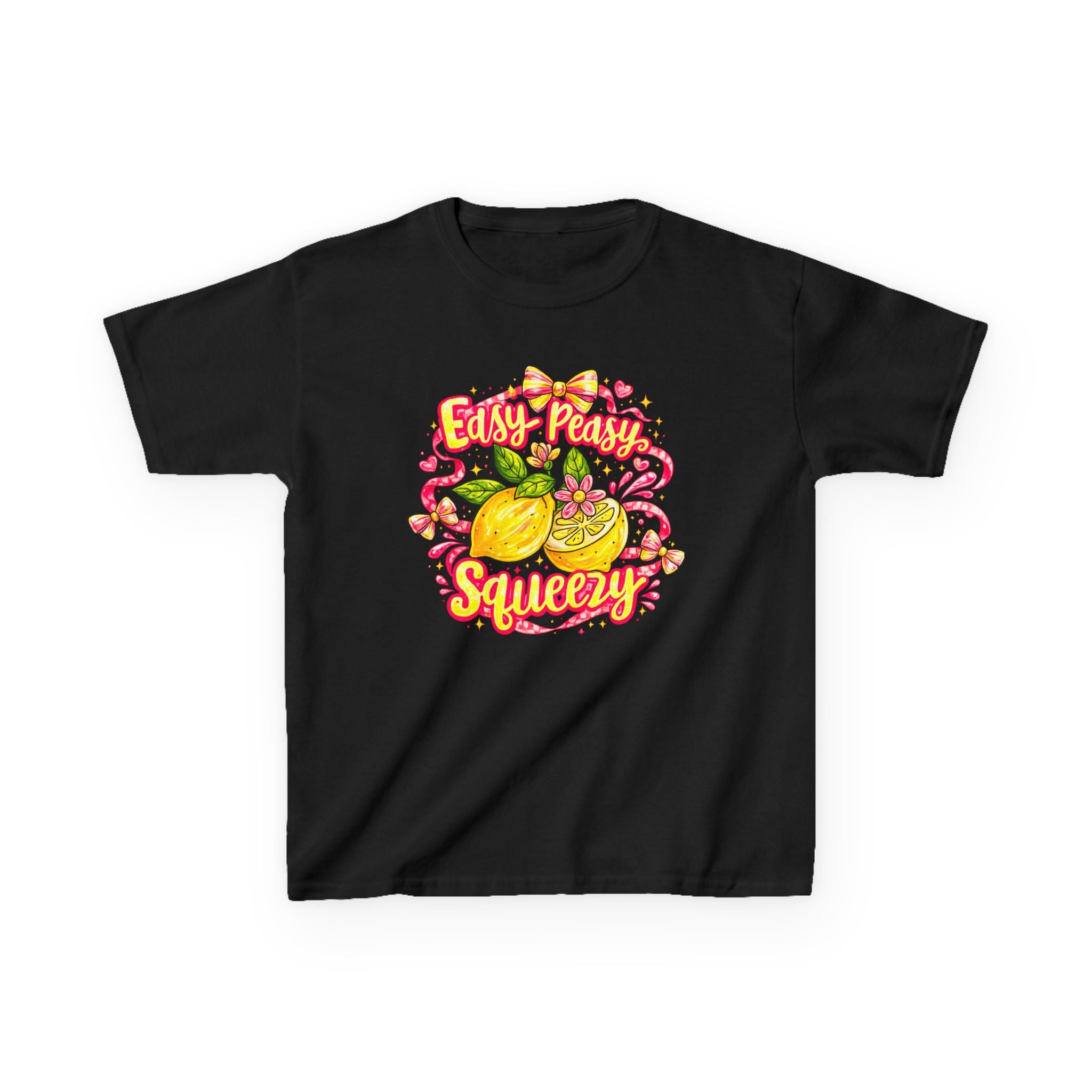 Kids T‑Shirt – "Easy Peasy Squeezy"  Fruit Graphic Tee