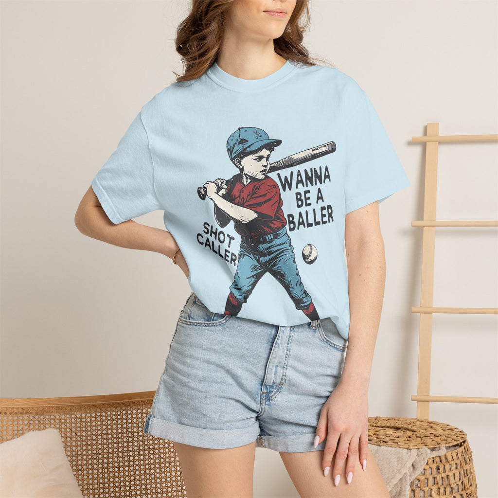Baseball Kid 'Wanna Be a Baller' T-Shirt