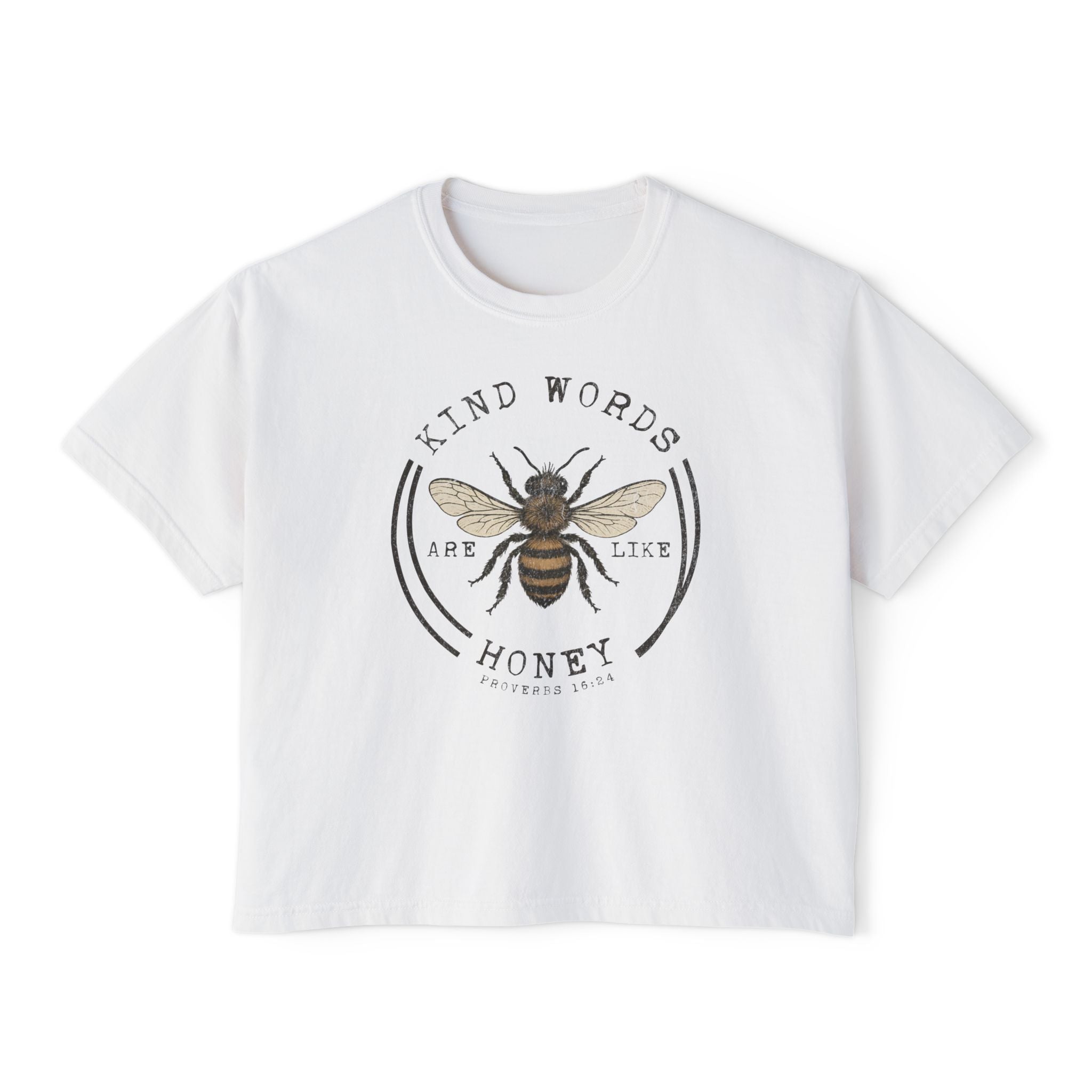 Kind Words Are Like Honey Bee Graphic Tee
