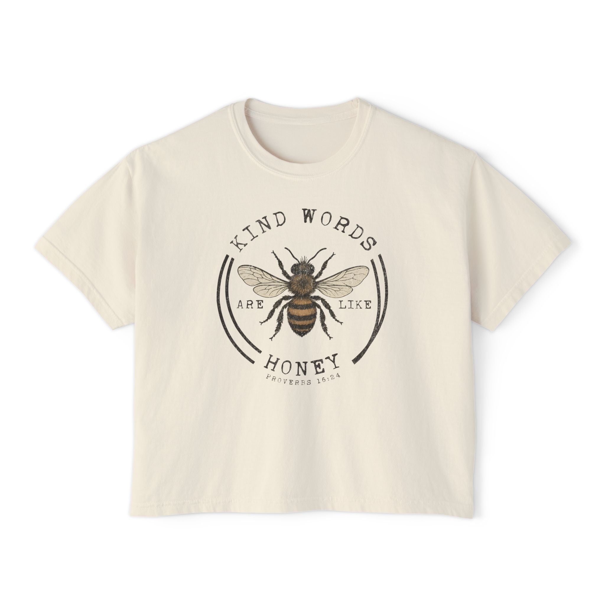 Kind Words Are Like Honey Bee Graphic Tee