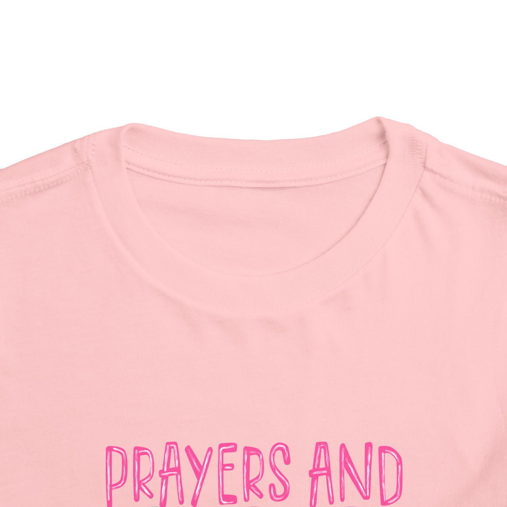 Toddler Tee - "Prayers and Popsicles" Colorful Popsicle