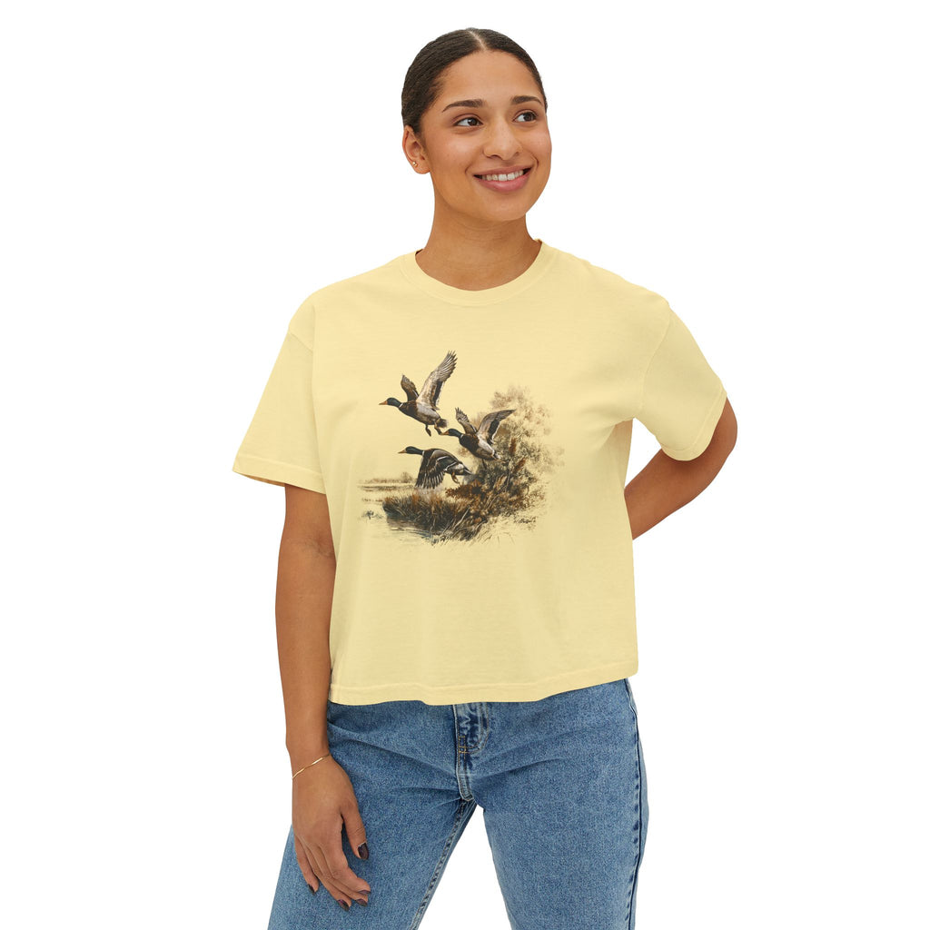Duck Flight Women's Tee - Vintage