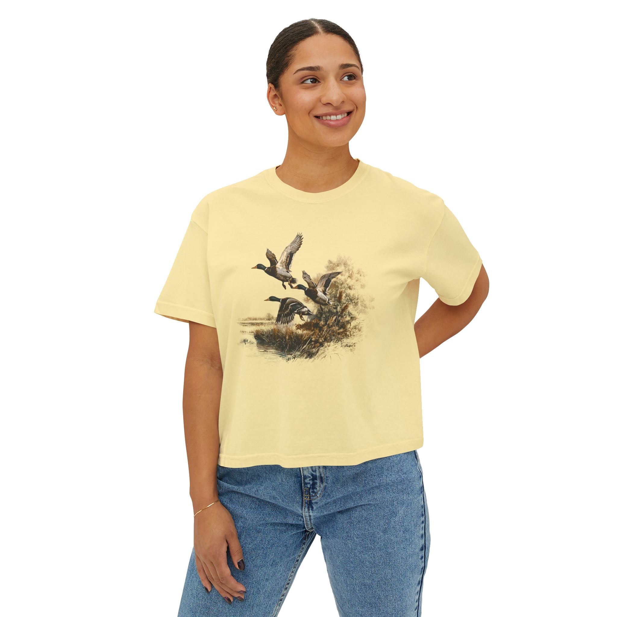 Duck Flight Women's Tee - Vintage