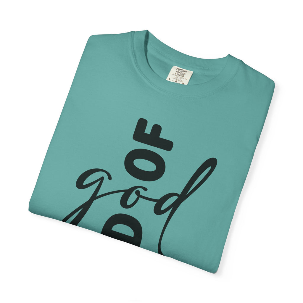 Child of God T-Shirt — Vertical Script Faith Tee
