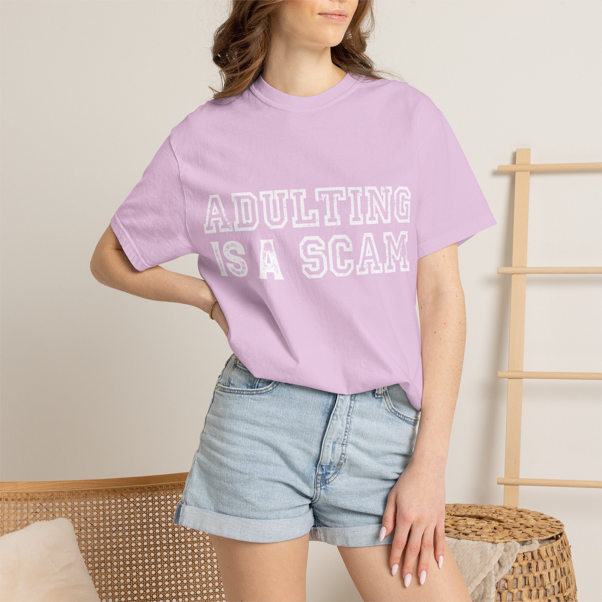 Adulting Is A Scam T-Shirt