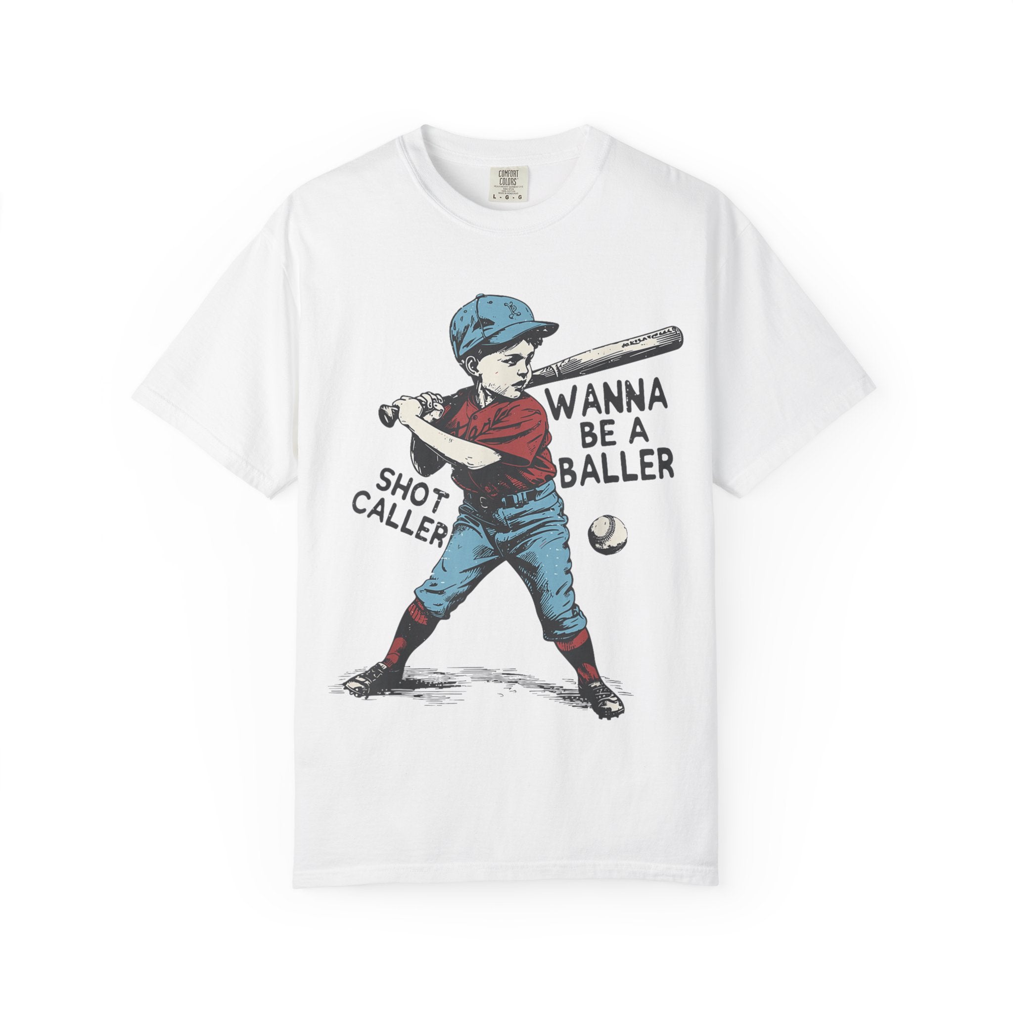 Baseball Kid 'Wanna Be a Baller' T-Shirt