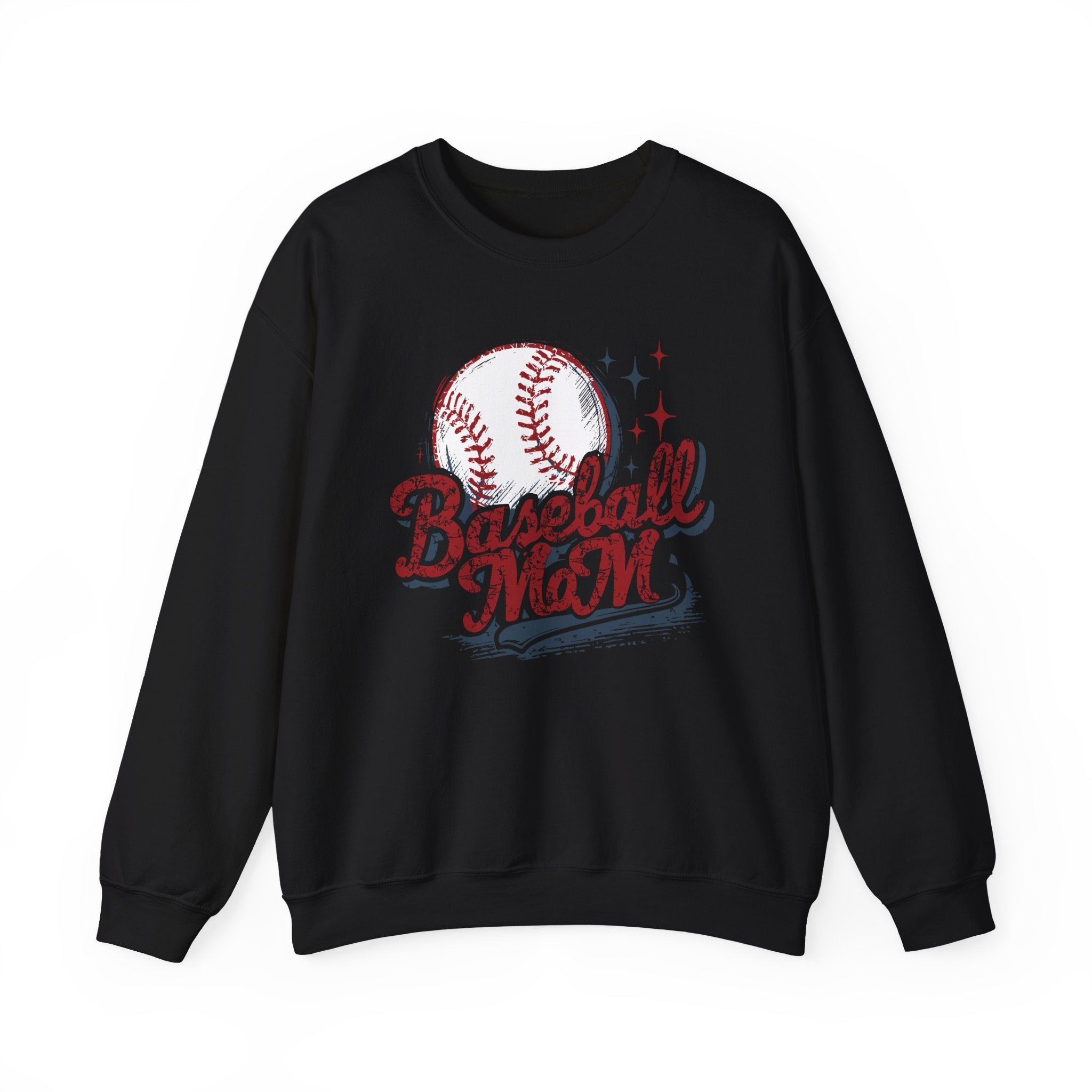 Baseball Mom Sweatshirt – Vintage Baseball Graphic Crewneck