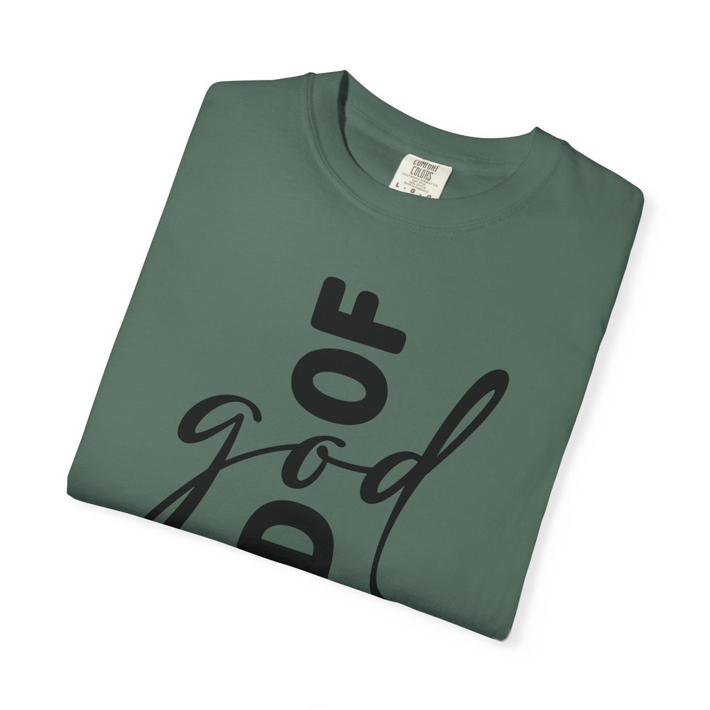 Child of God T-Shirt — Vertical Script Faith Tee