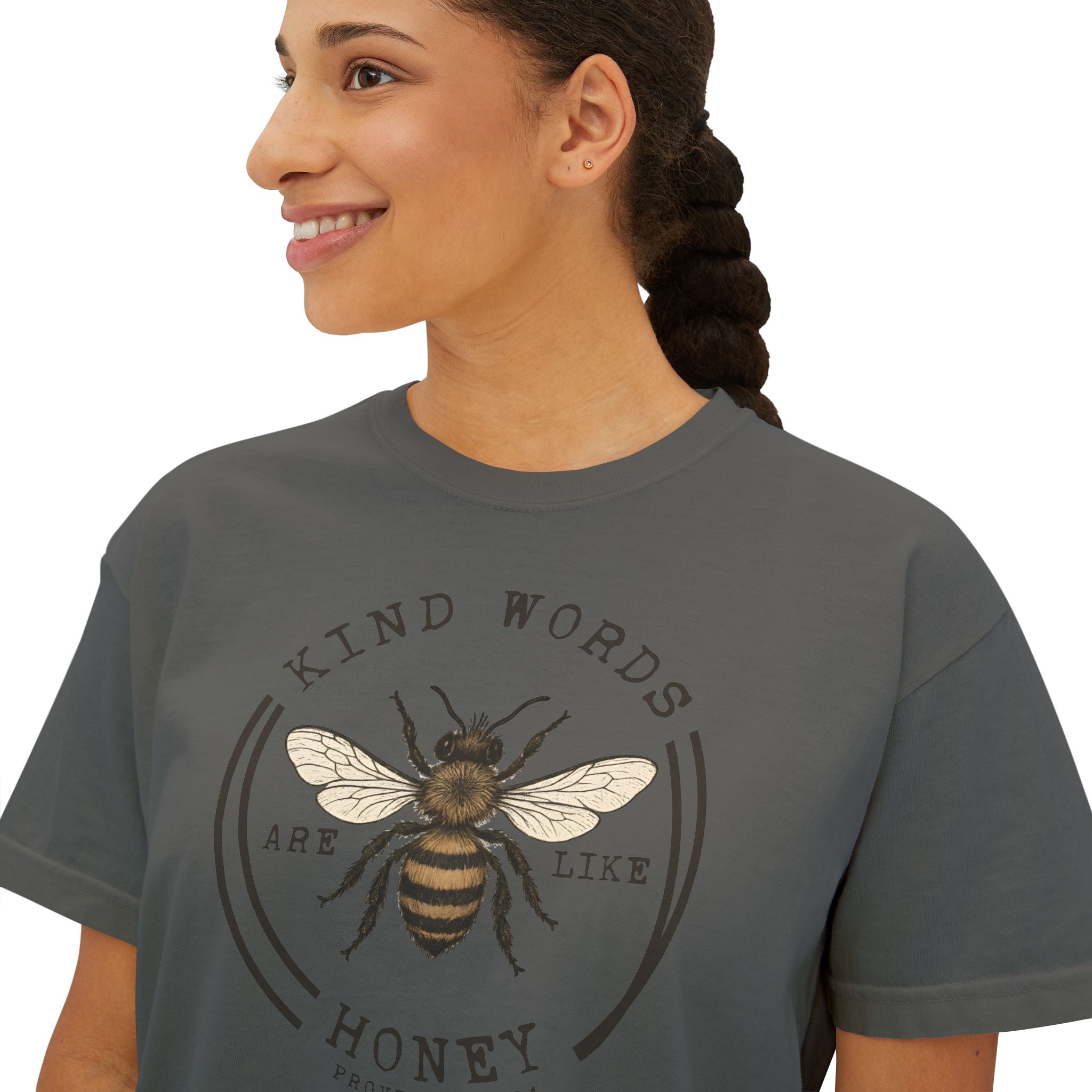 Kind Words Are Like Honey Bee Graphic Tee