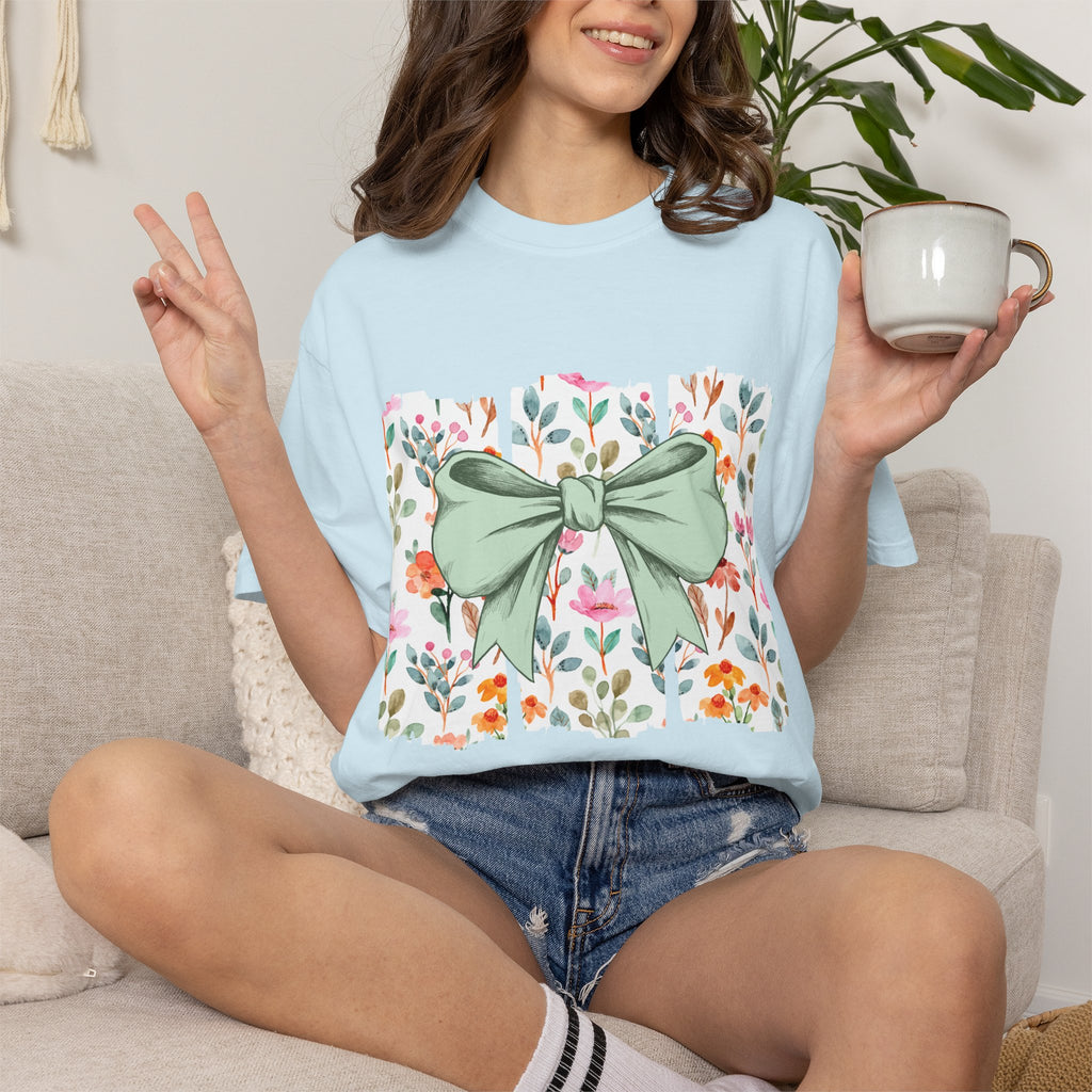 Floral Bow T-Shirt