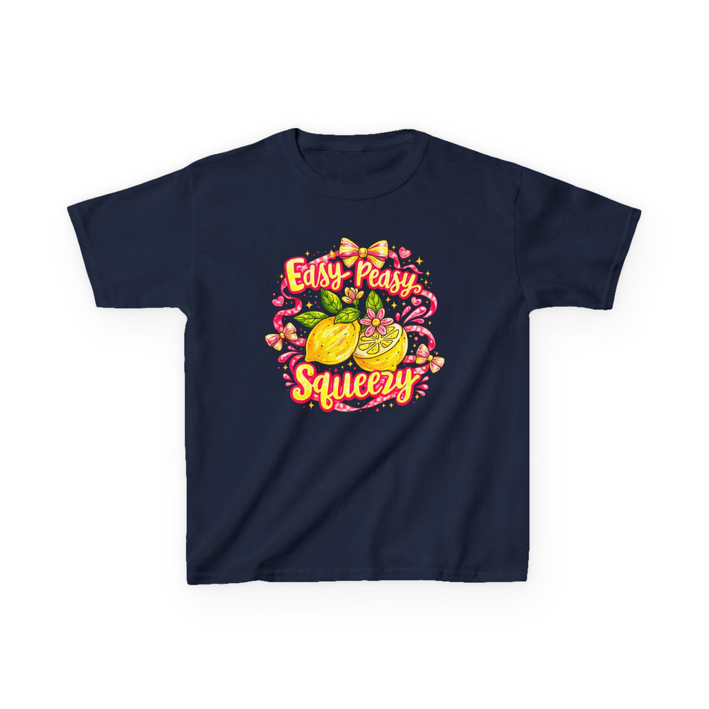 Kids T‑Shirt – "Easy Peasy Squeezy"  Fruit Graphic Tee