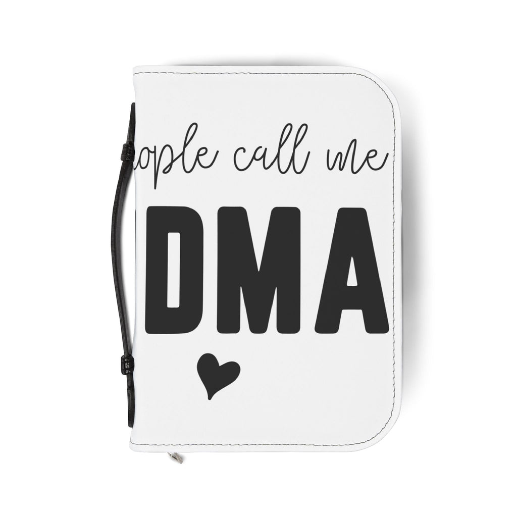 Bible Cover — "My Favorite People Call Me Grandma" Zippered Bible Case