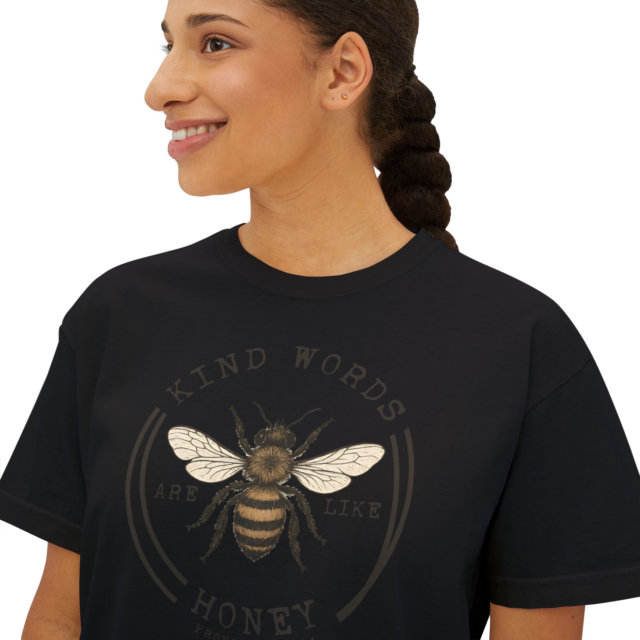 Kind Words Are Like Honey Bee Graphic Tee