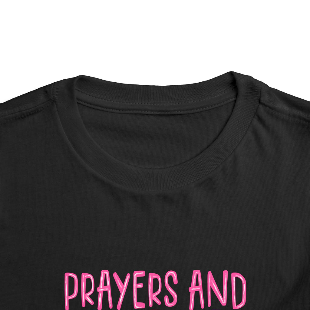 Toddler Tee - "Prayers and Popsicles" Colorful Popsicle