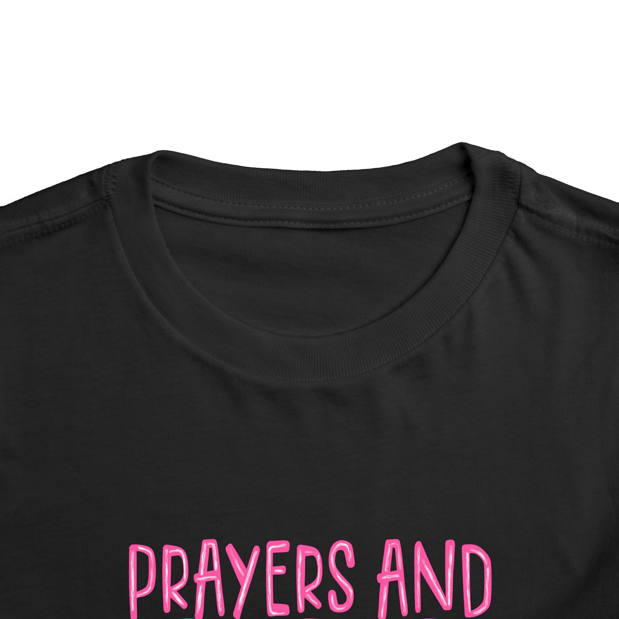 Toddler Tee - "Prayers and Popsicles" Colorful Popsicle