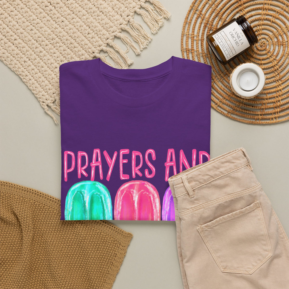 Prayers and Popsicles Tee Adult