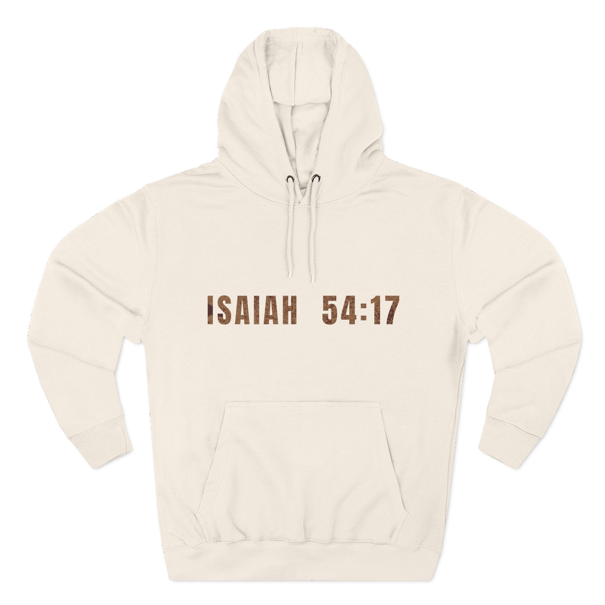 Isaiah 54:17 Hoodie "No Weapon Formed Shall Prosper"