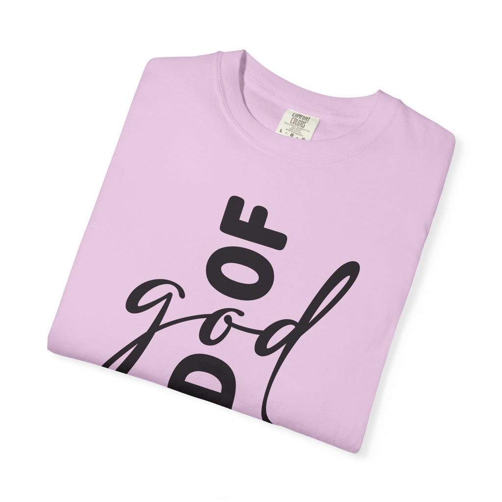 Child of God T-Shirt — Vertical Script Faith Tee